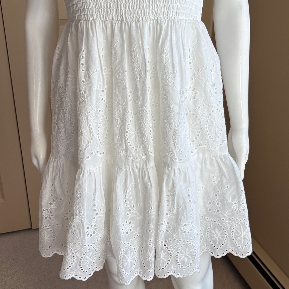 NWT STEVE MADDEN white eyelet dress - Picture 4 of 8